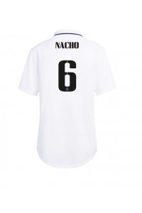 Real Madrid Nacho #6 Fotballdrakt Hjemme Klær Dame 2022-23 Korte ermer